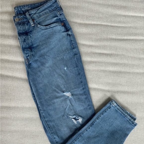 OLD NAVY HIGH RISE O.G. STRAIGHT - Picture 1 of 4